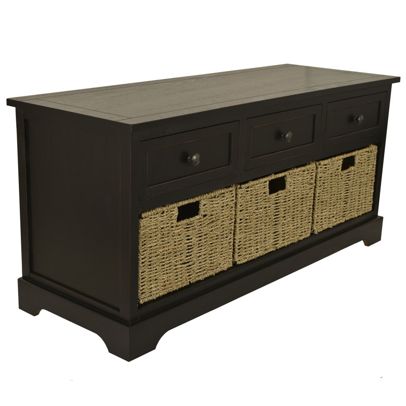 Andover Mills™ Kaler Drawers Storage Bench & Reviews Wayfair